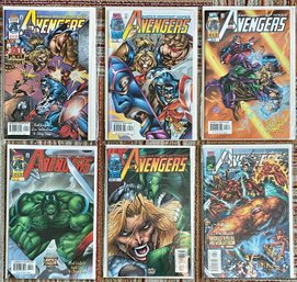 Lot Of 6 Marvel Avengers Comic Books 1996-1997