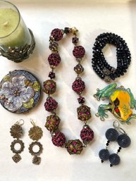 Small Group Of  Costume Jewelry