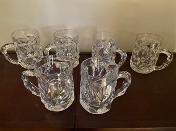 Set Of 6 Beautiful Handled Mugs