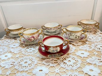 Haviland - Limoges - Cups And Saucers