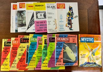 15 Vintage Search & Mystic Magazines ~ 1950s & 1960s ~