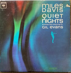 MILES DAVIS -  Quiet Nights -  COLUMBIA CL 2106 -  2-Eye MONO - Gil Evans