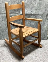 Childs Pine Rocker Rocking Chair
