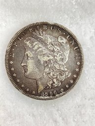 1896 Morgan Silver Dollar, New Orleans Mint, 90 Silver