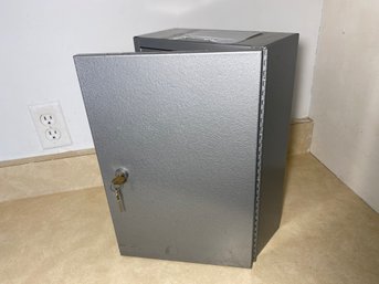 Metal Fireproof Locked Storage Box With Keys