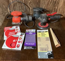 Trio Electric Sanders, Black & Decker, Husky