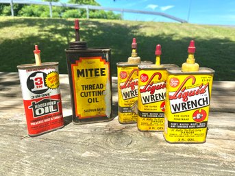 Advertising Lot 3- MITEE, Liquid Wrench And 3 In One Oil