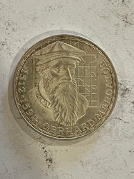 1969 F  Deutschland Germany - 5 Mark Deutsche BU Silver Coin