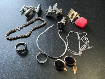 Grouping Of Sterling And Misc. Jewelry