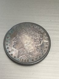 1889-s Morgan Silver Dollar