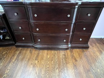 Wood Dresser, Generous Size, Mahogany Wood