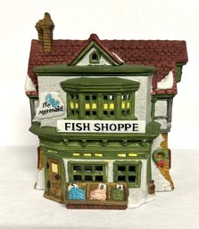 Department 56, Dickens Village Series The Mermaid Fish Shop, 1988