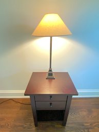 Intertek Shaker Style Metal Lamp  Pottery Barn Side Table