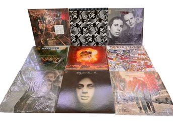 Collection Of 9 LP Albums - Deep Purple, Simon And Garfunkel, Rolling Stones, Jefferson Airplane (E)