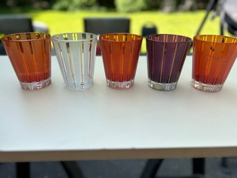 Votive Glasses In 3 Colors