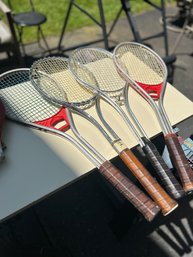 4 Tennis Rackets