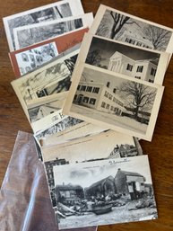 20 Vintage B/W Massachussets Postcards (blank)