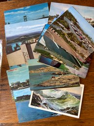 20 Maine Color Vintage Postcards (Blank)