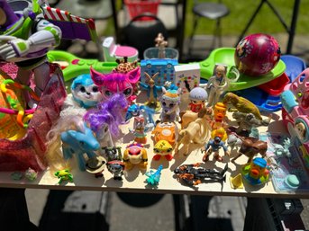Large Girls Toy Lot: Little Toys