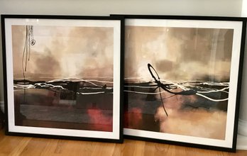 Pair Of Eye Catching Framed Prints