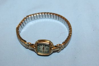 Vintage Hamilton Ladies Wristwatch, 14k Gold Case