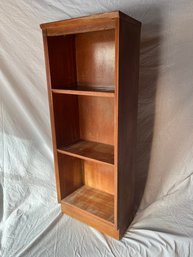 Small Wooden Bookshelf, 15x8.75x39.25in
