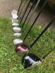 Large Lot Of Miscellaneous Golf Clubs