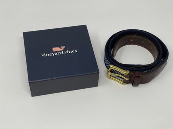 Vineyard Vines Canvas Club Belt ( NIB )