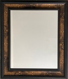 Dark Ebony/ Copper/ Gold Framed Mirror, Made In Canada