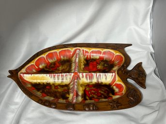 Treasure Craft Divided Fish Tray