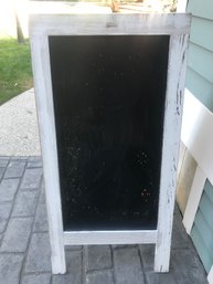 2 Sided Chalkboard Easel With Marker Chalk!