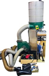 CENTRAL MACHINERY High Capacity Dust Collector, Remote Control, And More!!