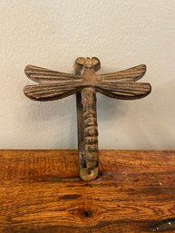 Iron Dragonfly Door Knocker