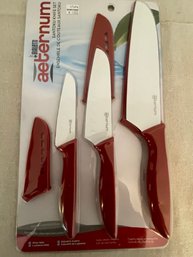 Brand New 3 Piece Santoku Knife Set