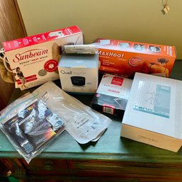 Lot Of Pain Relief Stuff: Sunbeam, Quell, Maxheat, IcyHot, Etc.