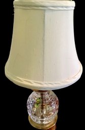 Petite WATERFORD Crystal Lamp