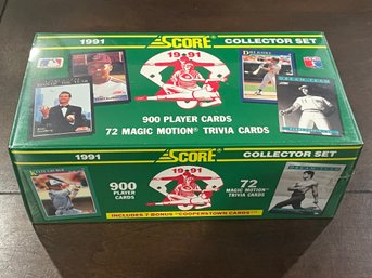 1991 Score Baseball Collector Card Set
