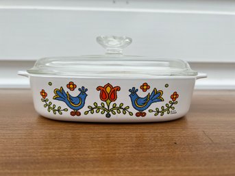 Vintage Corning Ware 8 X 8 1 3/4