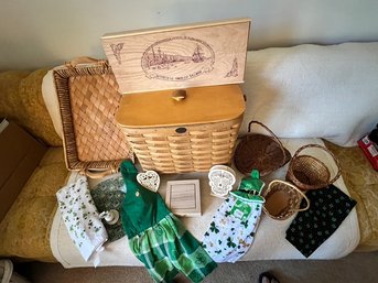 Basket Of Fun W/st Pat's Day Theme, Plus