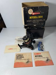 Garcia Mitchell 302 N Fishing Reel In Box