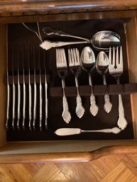 Oneida Stainless- Northland Flatware Set And  Serving Pieces