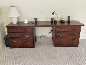 Kimball File Cabinet Desk