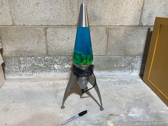 1990's Rocket Ship Lava Lamp