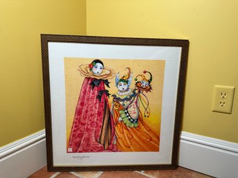 Mary Engelbried Framed, Numbered & Signed Lithograph