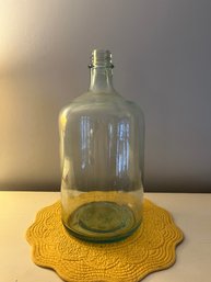 Tinted Vintage Style Glass Jug 15 1/2H