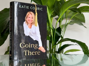 Katie Couric 'Going There' Signed Book