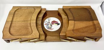 Vintage Wooden Expandable Charcuterie Board