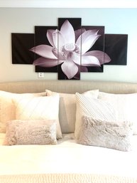 Five Piece Lotus Wall Decor