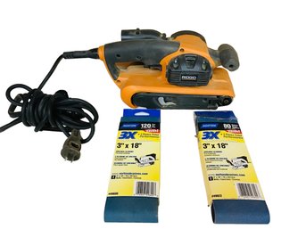 RIGID Electric Belt Sander