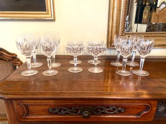 Grouping 12 Waterford Crystal Glasses (LOC:S1)